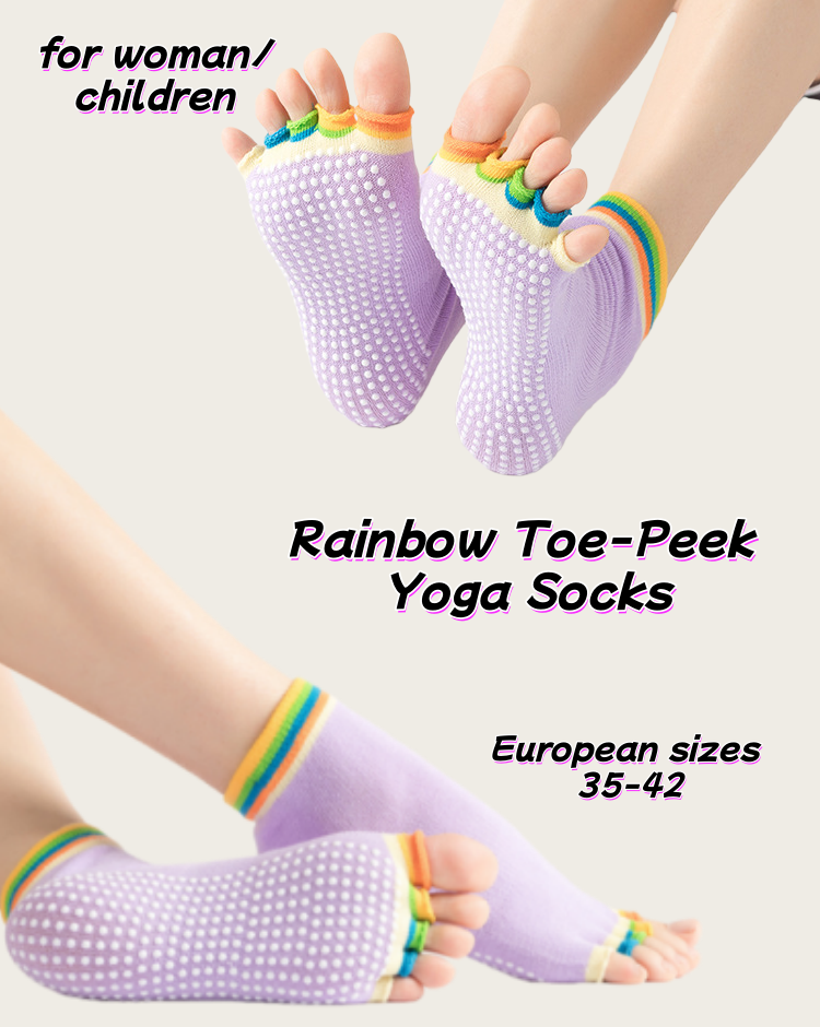 Toe Sock Split - European sizes 36-43, 1 Pair of