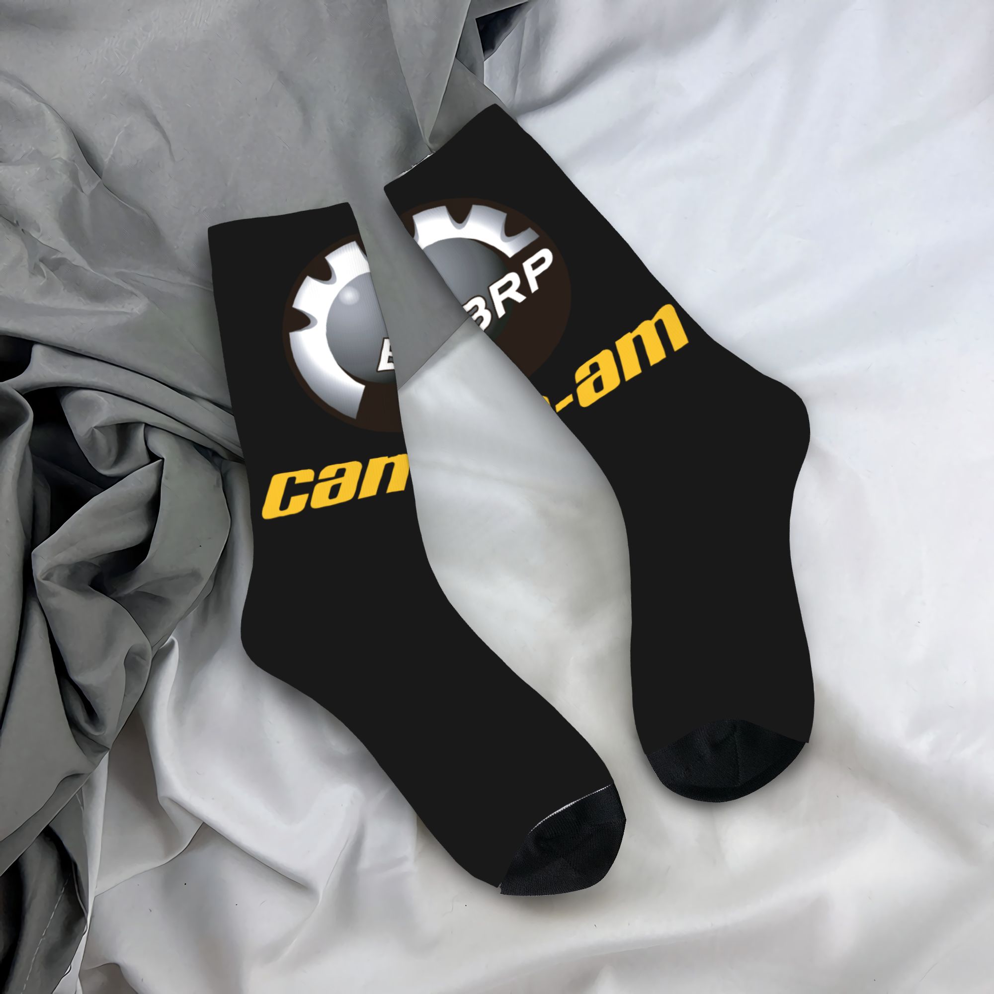 Dress Sock Men - Custom BRP ATV Can Am Logo