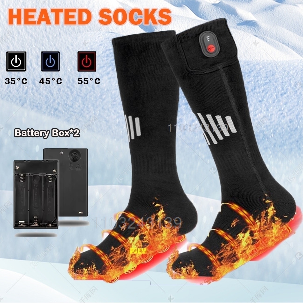 Winter Heated Socks With Batte - Sock Organizer Tray avaliação e preço