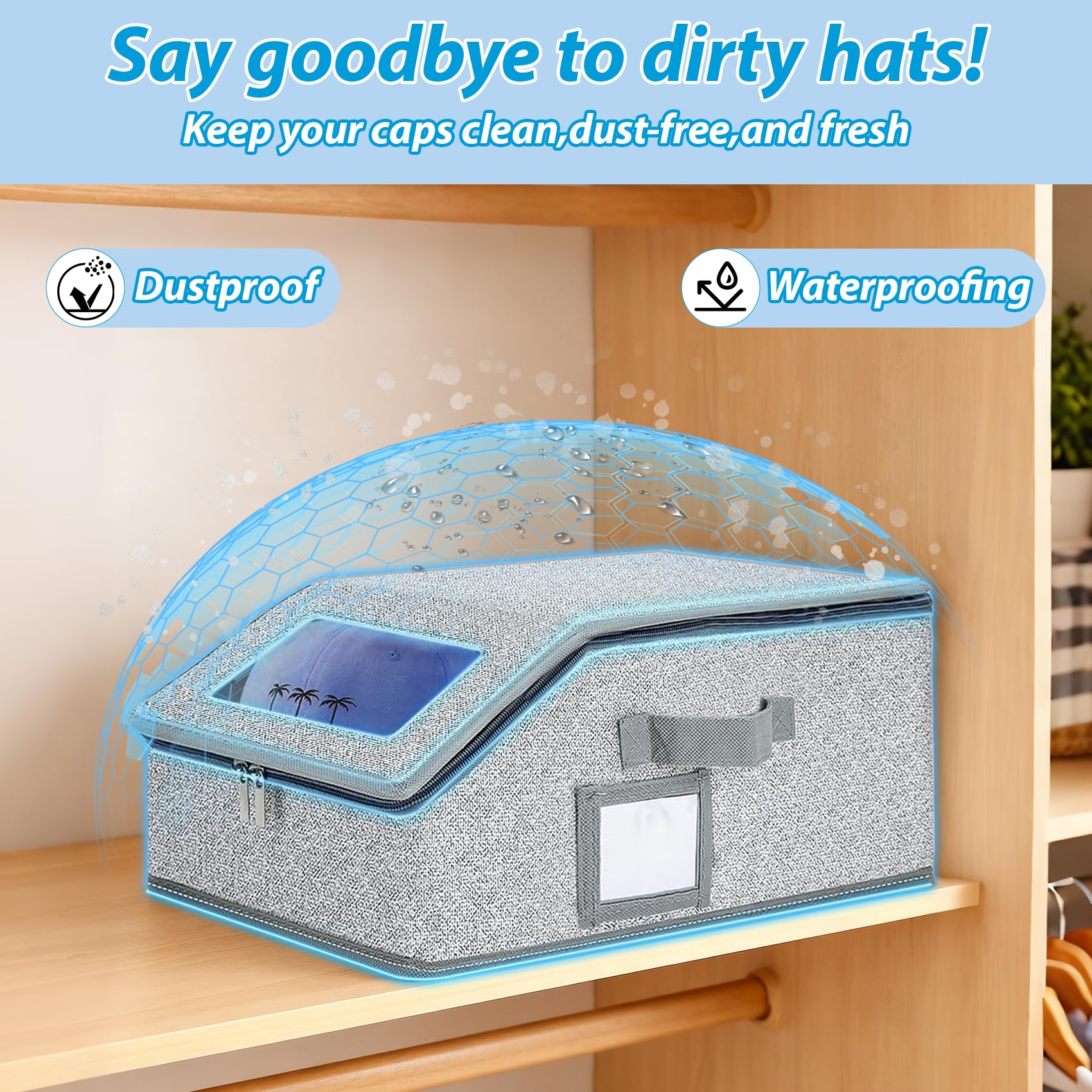 Foldable Zipper Baseball Cap S - Sock Organizer Tray avaliação e preço