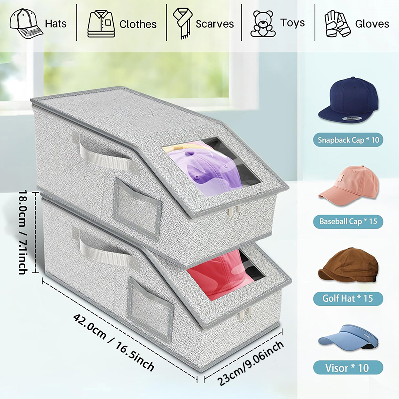 Foldable Zipper Baseball Cap S - Sock Organizer Tray avaliação e preço