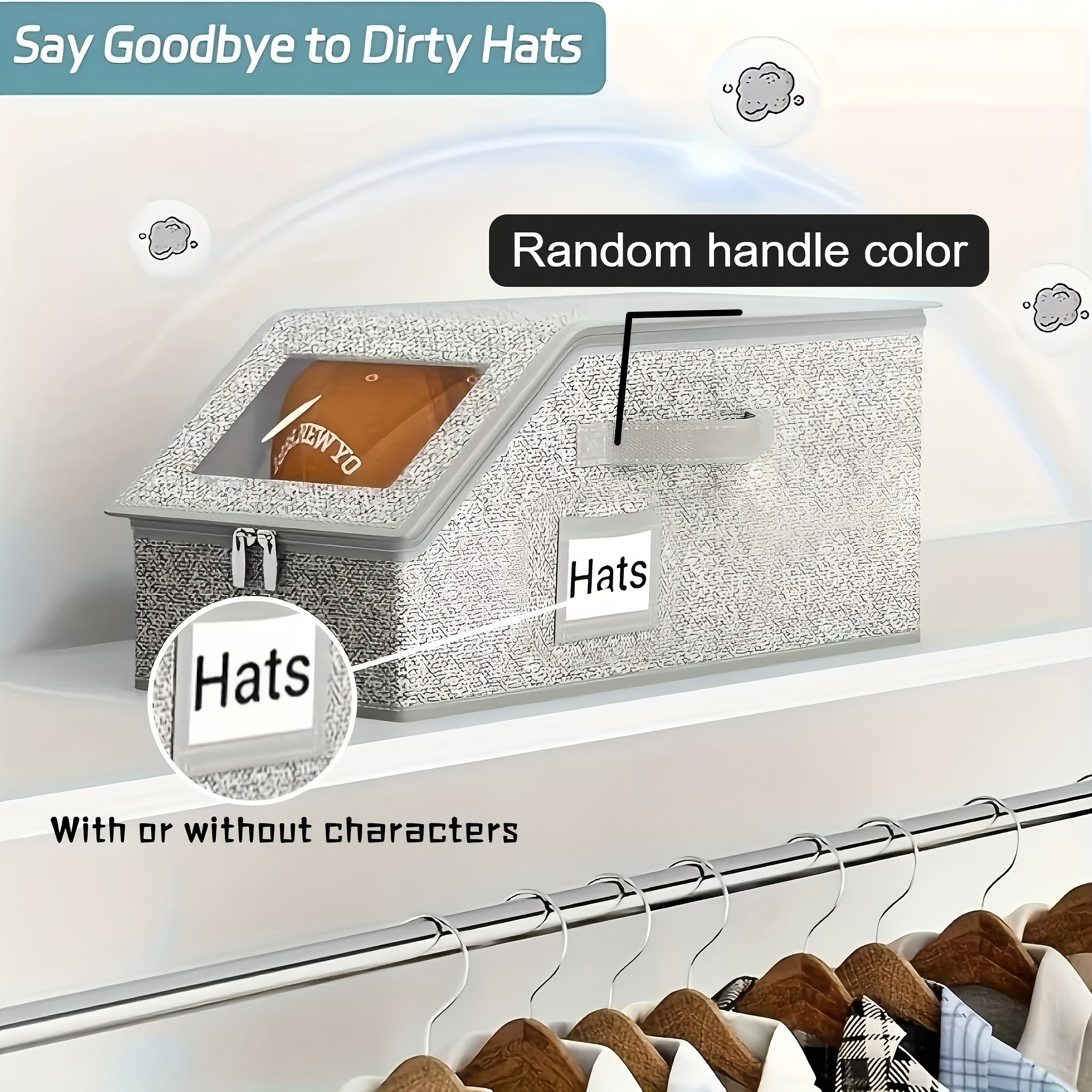 Foldable Zipper Baseball Cap S - Sock Organizer Tray avaliação e preço