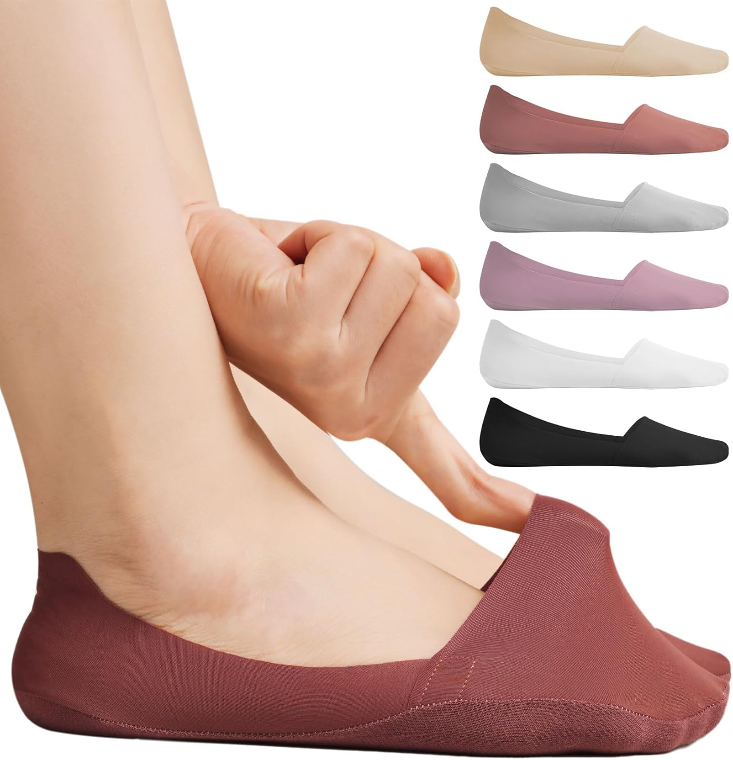 No Show Socks for Women, Non S - Invisibility Sock Loafer avaliação e preço