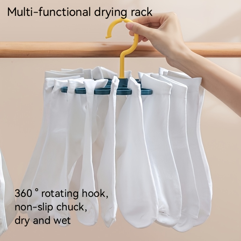 Round Drying Rack Large Capaci - Sock Organizer Tray avaliação e preço