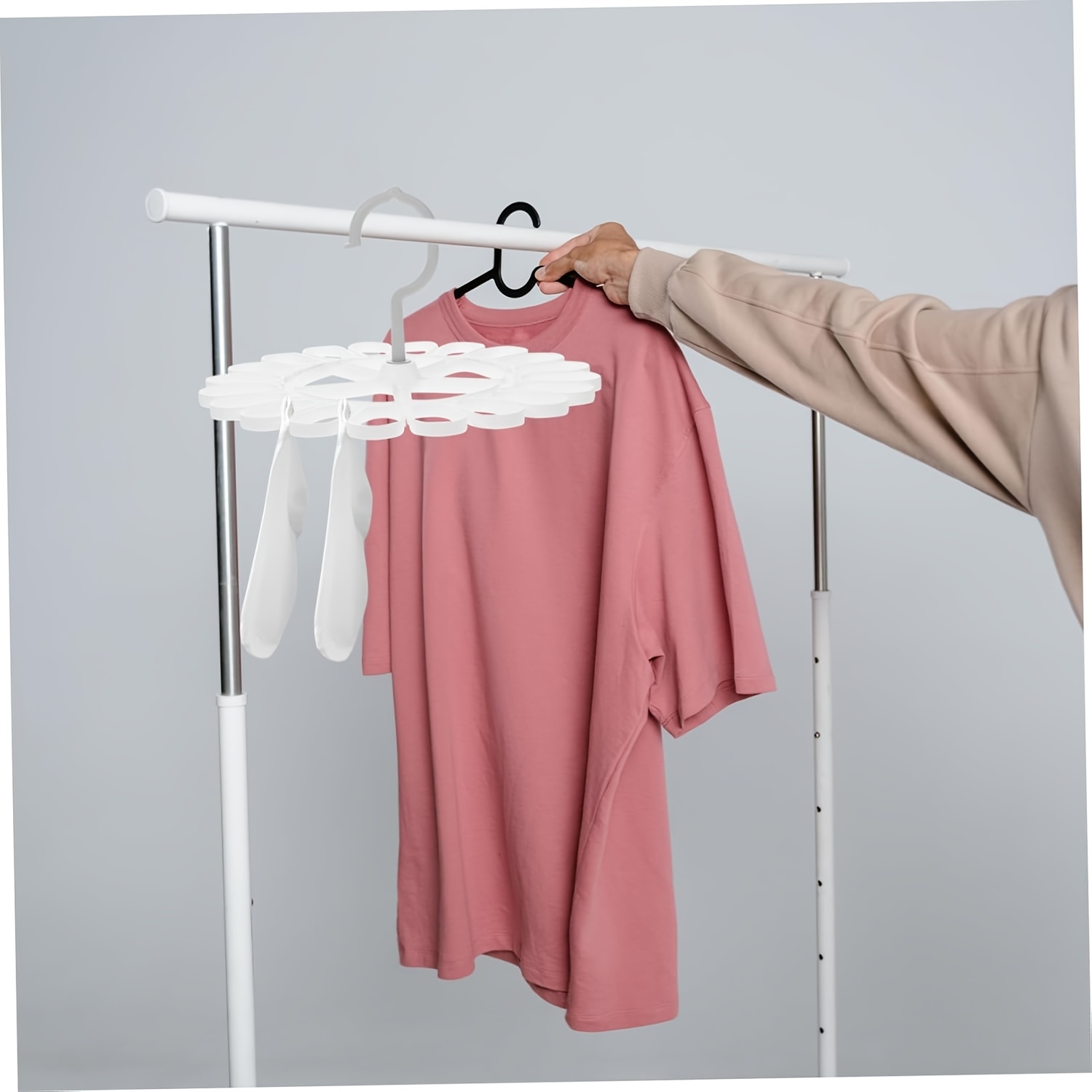 Round Drying Rack Large Capaci - Sock Organizer Tray avaliação e preço