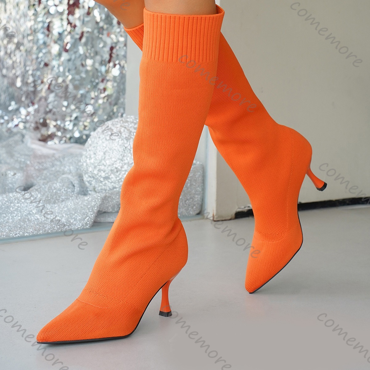 Comemore Women's 2026 Spring A - Knee High Sock Women avaliação e preço