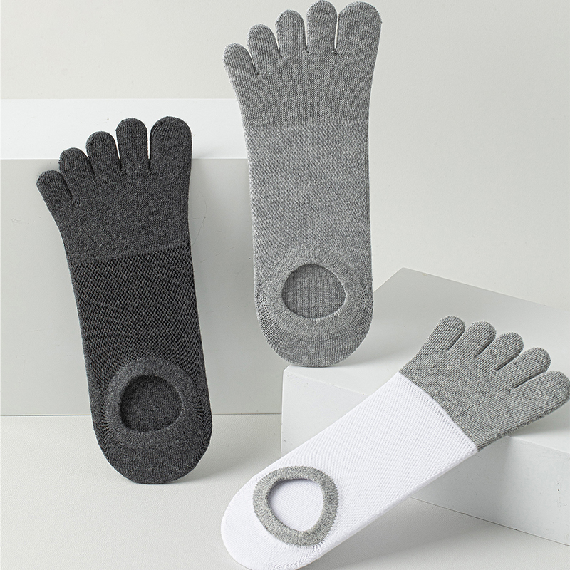 5 Pairs Men's No Show Toe Sock - Toe Sock Split avaliação e preço