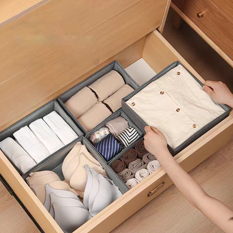 Drawer Organizer Non-woven Fab - Sock Organizer Tray avaliação e preço