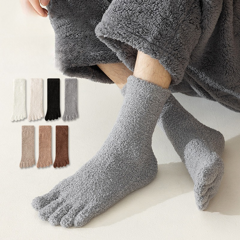 1 Pairs Men's Thermal Toe Sock - Thermal Sock Winter avaliação e preço