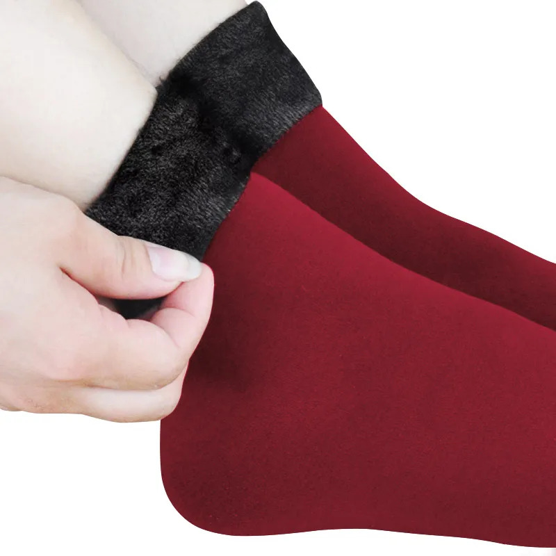 1/2/3 Pairs Men Women Winter T - Thermal Sock Winter avaliação e preço