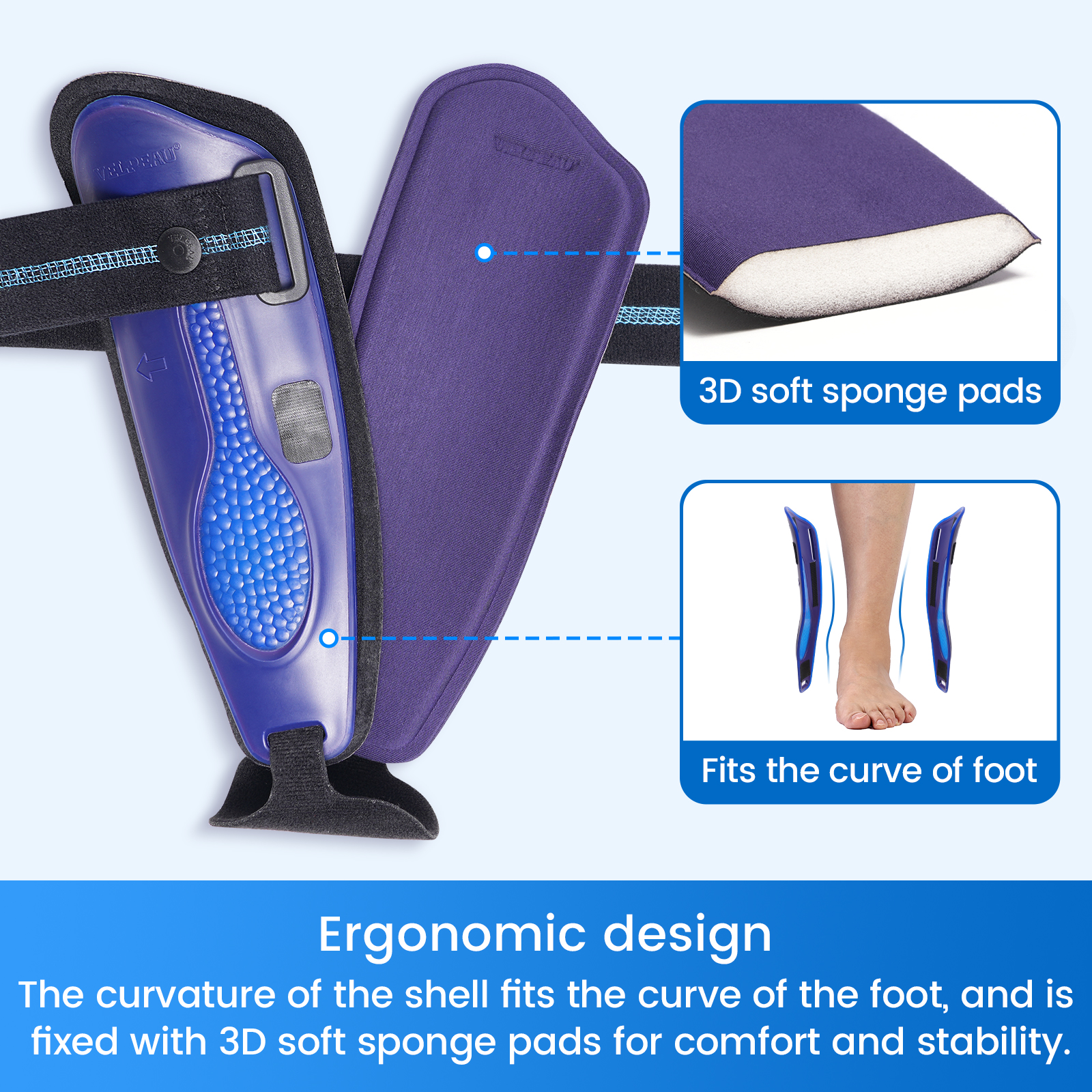 VELPEAU Ankle Brace Support fo - Ankle Brace Sock avaliação e preço