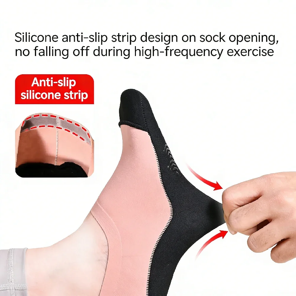 1Pair Men's Soft Breathable No - No Show Sock Women avaliação e preço