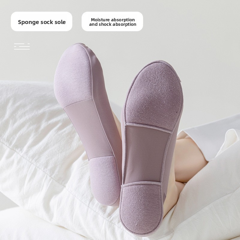 5Pair-Set Non-Slip Women Invis - Invisibility Sock Loafer avaliação e preço