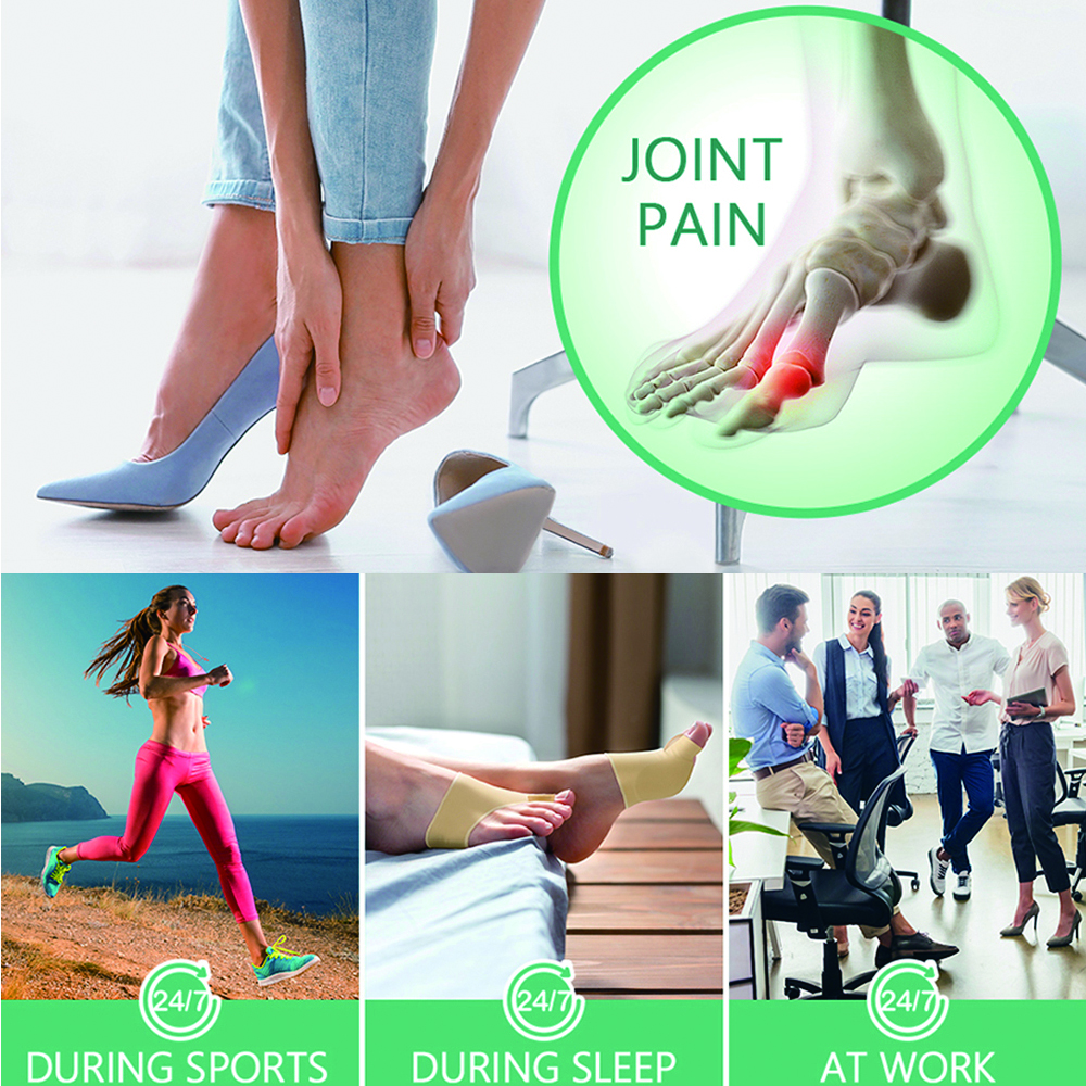 Toe Separator Hallux Valgus Bu - Ankle Brace Sock avaliação e preço