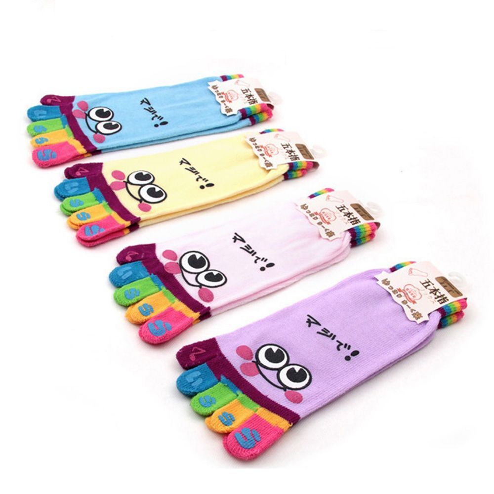 Anti-slip Five Finger Socks Ki - Toe Sock Split avaliação e preço