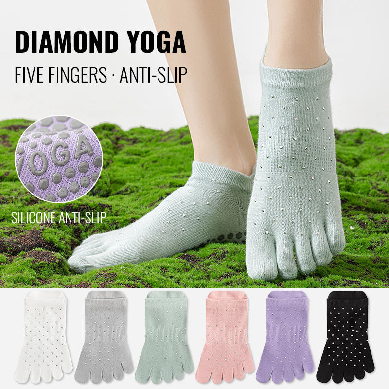 MiiOW Non-Slip Grip Pilates So - Toe Sock Split avaliação e preço