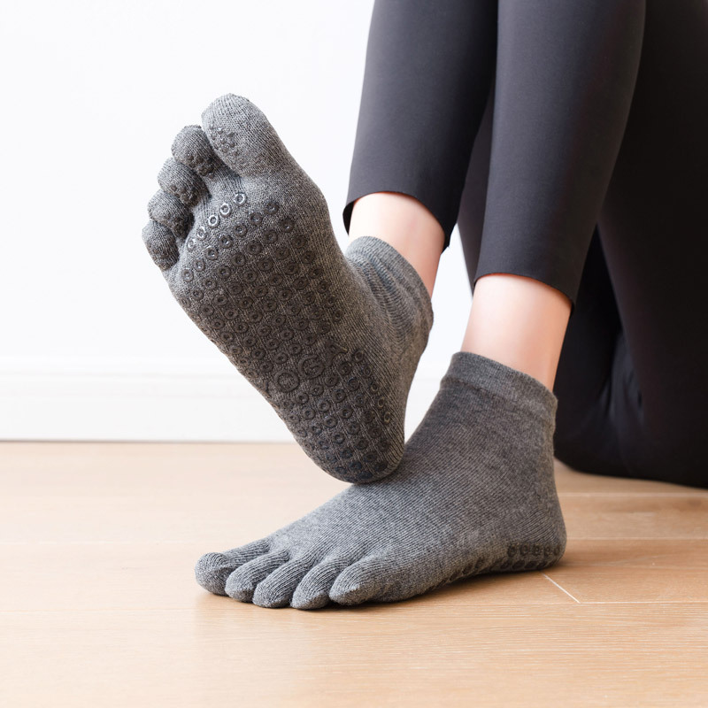 Anti-Slip Women Pilates Socks  - Grip Sock Yoga avaliação e preço