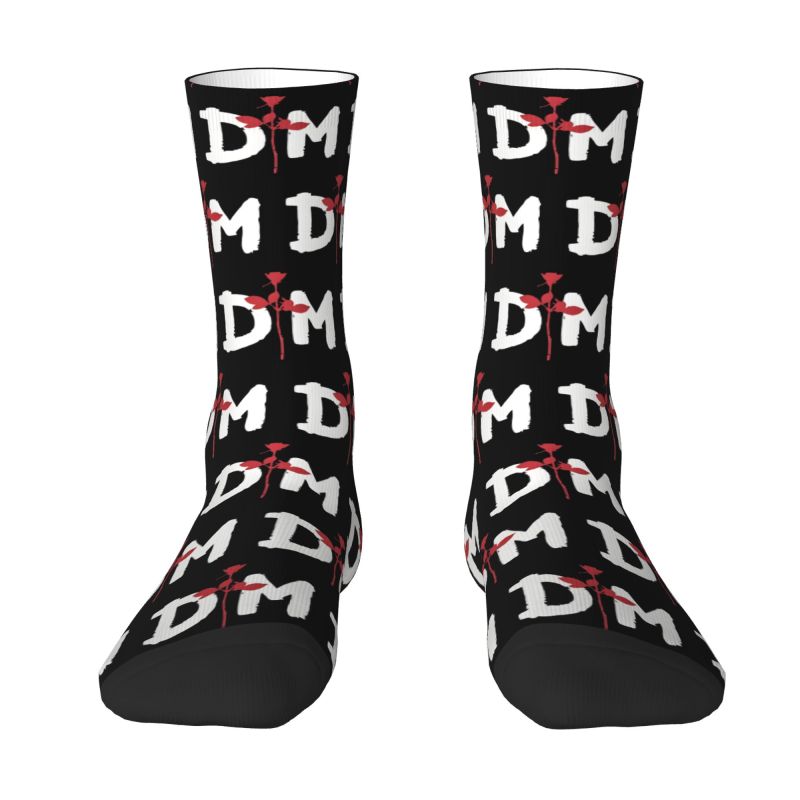 Custom Depeche Mode Mens Crew  - Dress Sock Men avaliação e preço