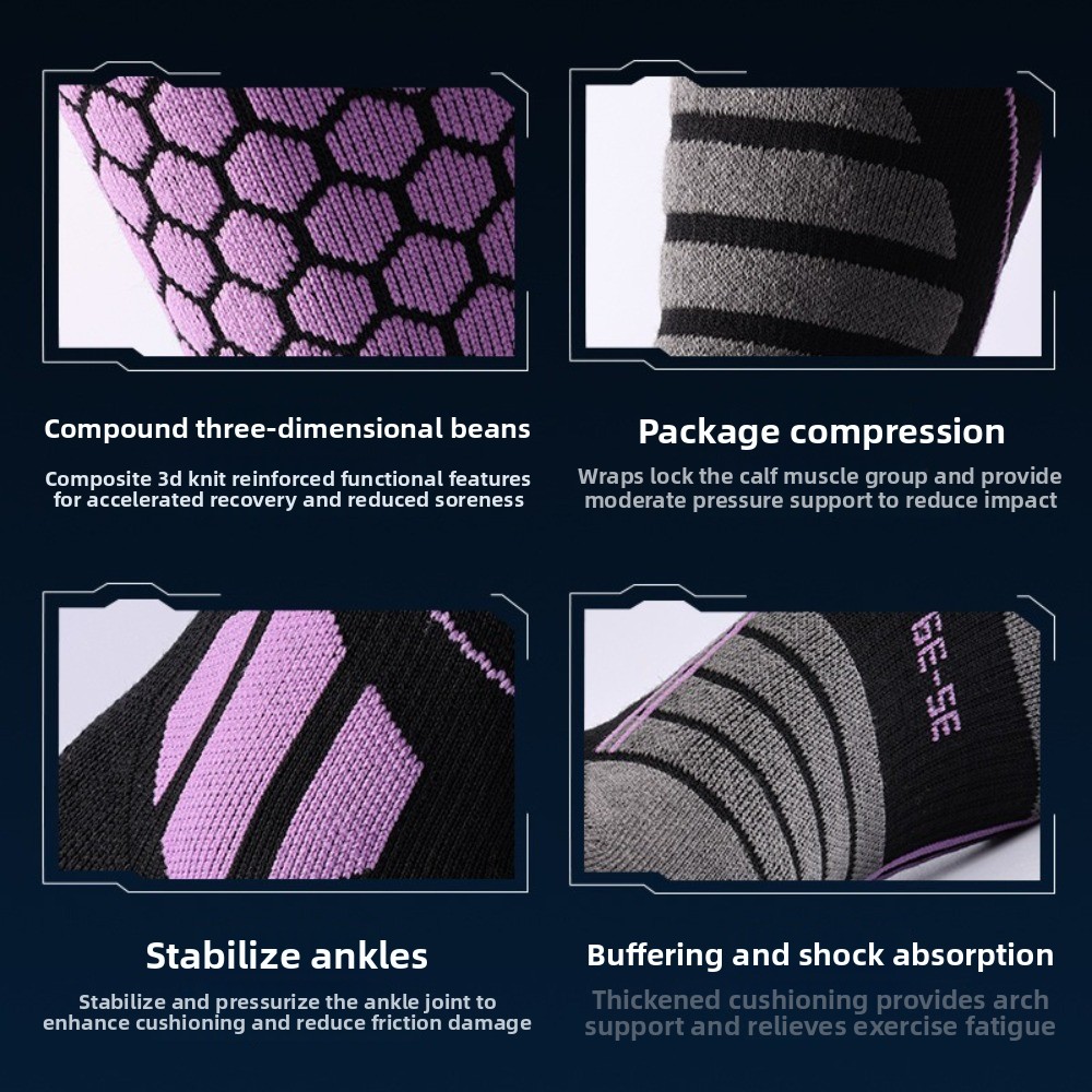 New Thickened Ski Socks Anti-s - Thermal Sock Winter avaliação e preço