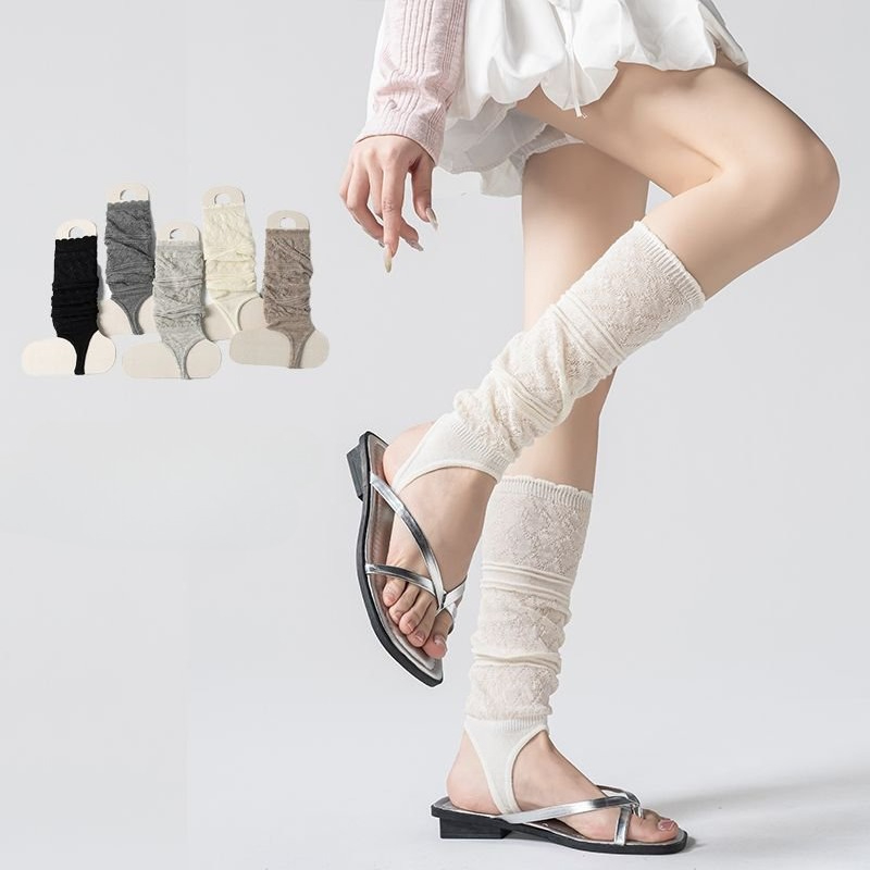 1 Pair Ins Aesthetic Retro Hol - Boot Sock Slouchy avaliação e preço
