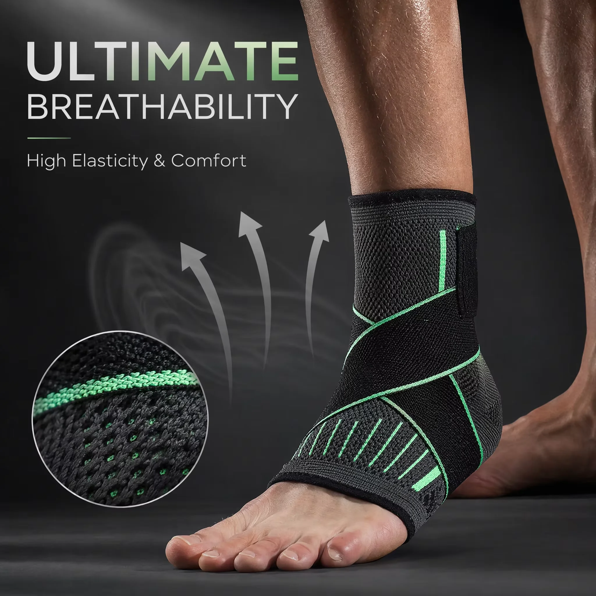 Breathable Compression Ankle B - Ankle Brace Sock avaliação e preço