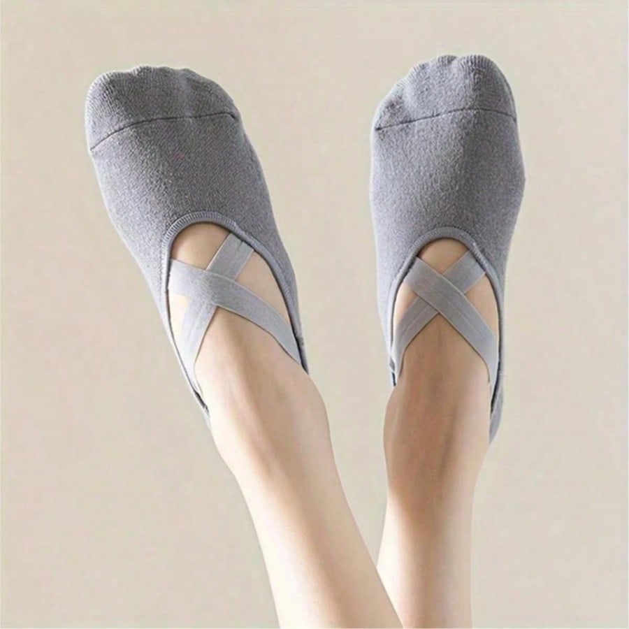 Anti-slip silicone sole yoga s - Grip Sock Yoga avaliação e preço