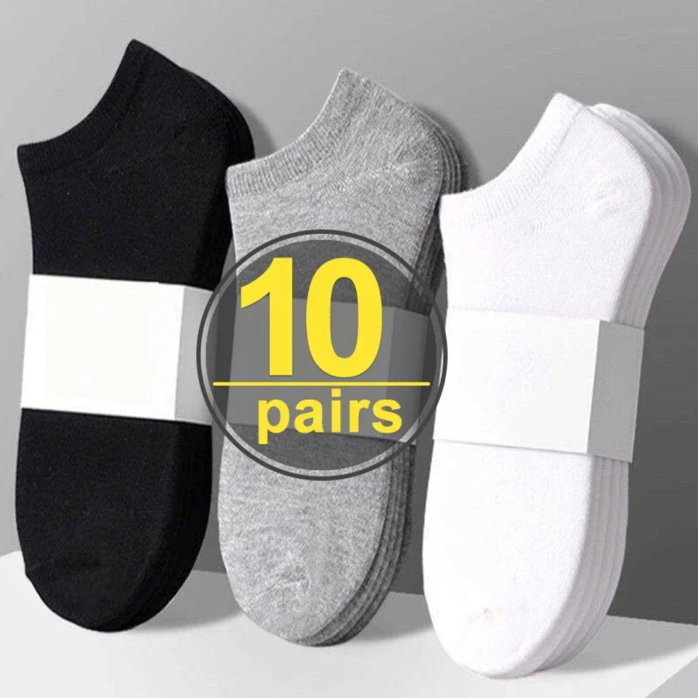 No-Show Low Cut Socks (10 Pair - Invisibility Sock Loafer avaliação e preço