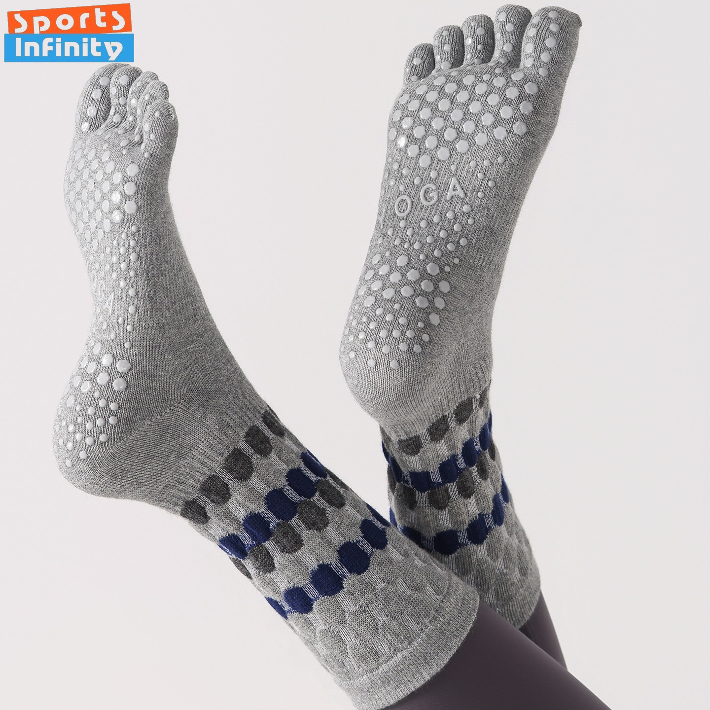 Fashion Five Finger Yoga Socks - Toe Sock Split avaliação e preço
