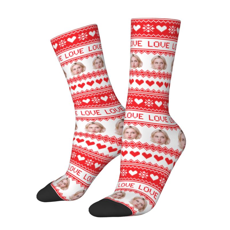 Christmas Personalized Custom  - Dress Sock Men avaliação e preço