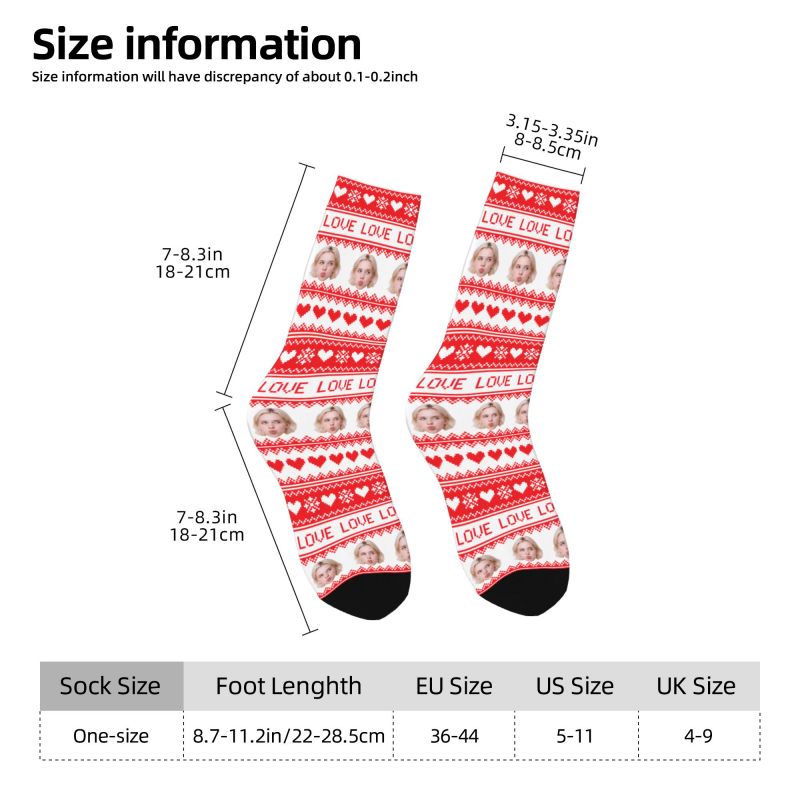 Christmas Personalized Custom  - Dress Sock Men avaliação e preço