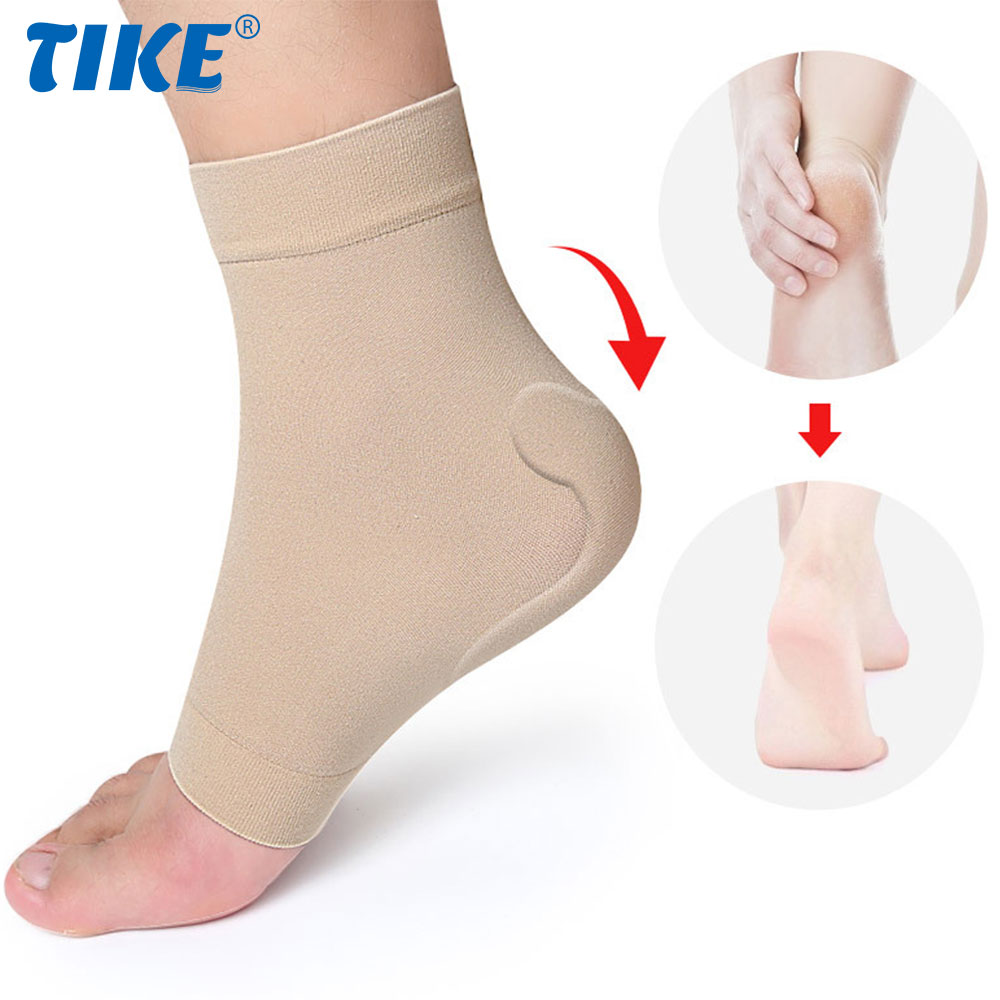 1Pair Boot Bumper Gel Pad Slee - Ankle Brace Sock avaliação e preço