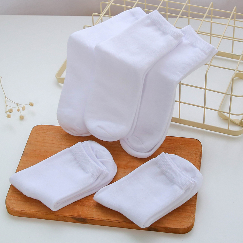 5-Pack Kids Socks Cotton Blend - Cotton Crew Sock Pack avaliação e preço