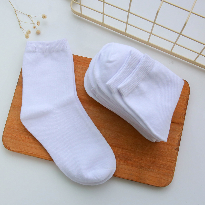 5-Pack Kids Socks Cotton Blend - Cotton Crew Sock Pack avaliação e preço