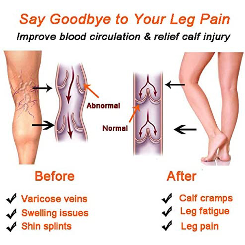 1Pair Calf Compression Sleeve  - Compression Sleeve Calf avaliação e preço