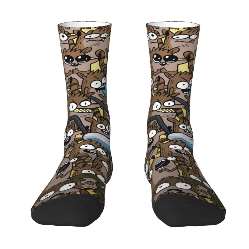 Custom R-Regular Show Dress So - Dress Sock Men avaliação e preço