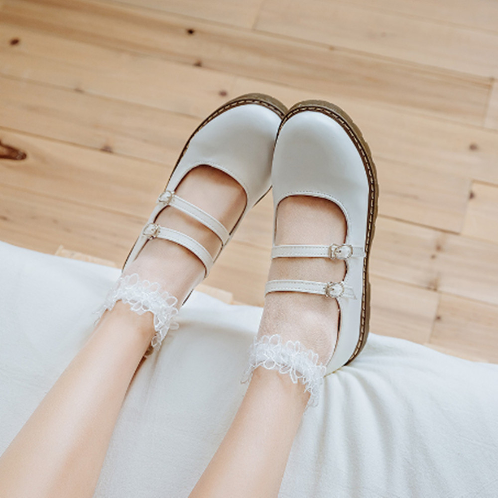 Woman Lace short sock thin soc - Invisibility Sock Loafer avaliação e preço