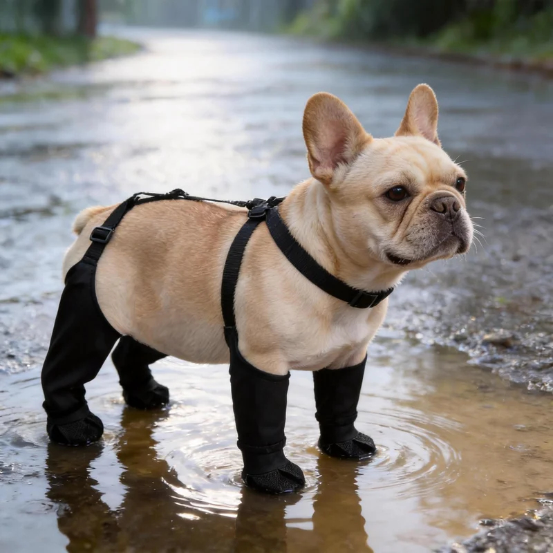Waterproof Dog Boots Anti-Slip - Wool Hiking Sock avaliação e preço