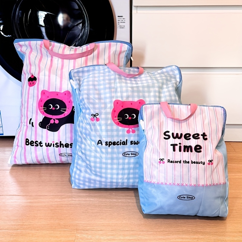 Cute Cat Panda Laundry Bag, Du - Sock Organizer Tray avaliação e preço