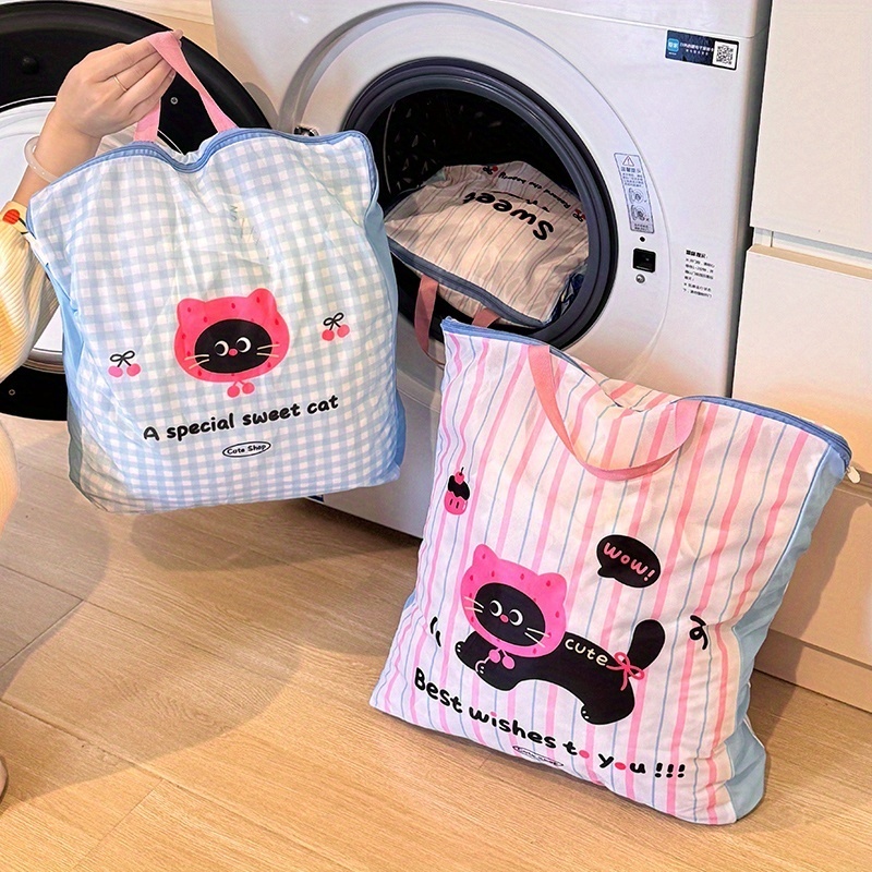 Cute Cat Panda Laundry Bag, Du - Sock Organizer Tray avaliação e preço