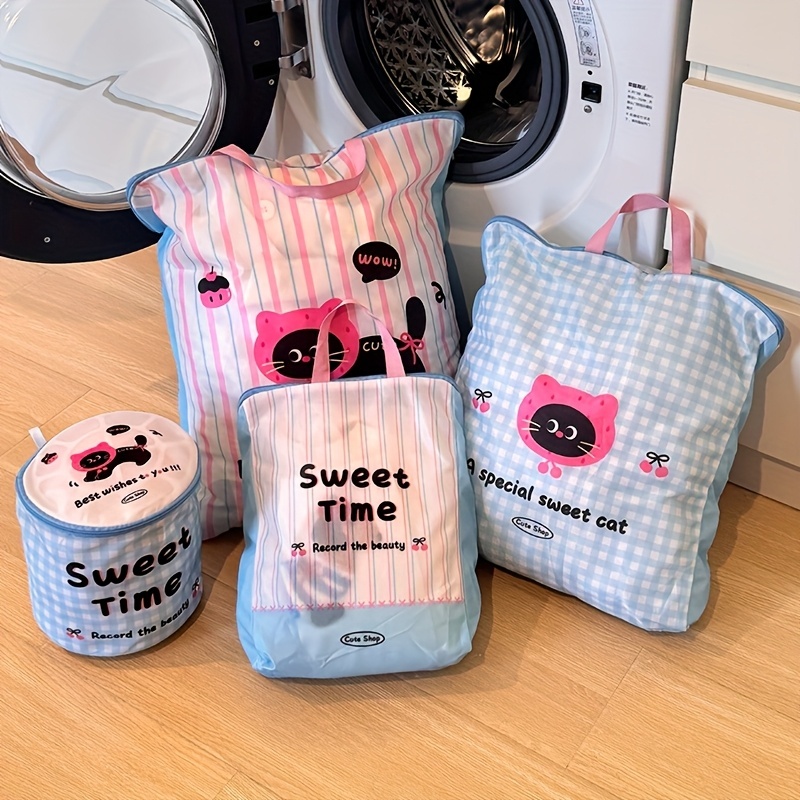 Cute Cat Panda Laundry Bag, Du - Sock Organizer Tray avaliação e preço
