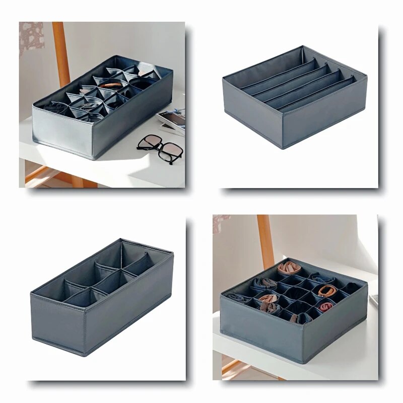 1pc Fabric Underwear Storage B - Sock Organizer Tray avaliação e preço