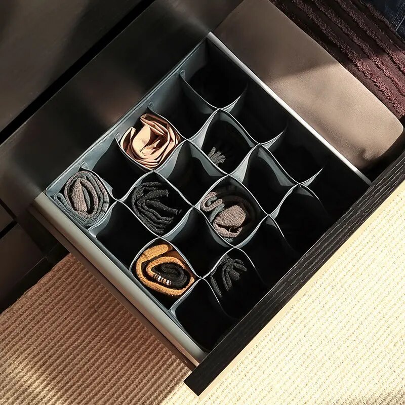 1pc Fabric Underwear Storage B - Sock Organizer Tray avaliação e preço
