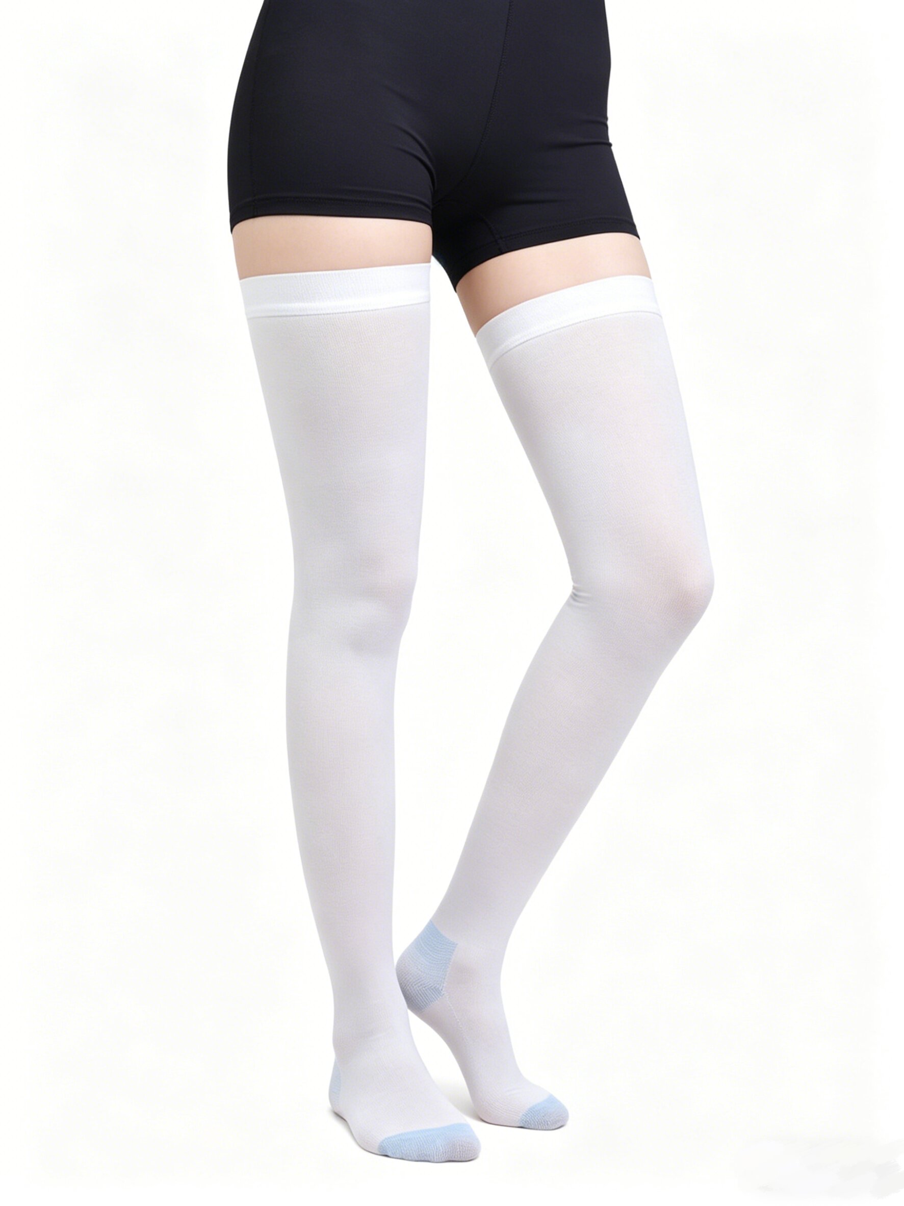 Blue White Graduated Compressi - Compression Sock Medical avaliação e preço
