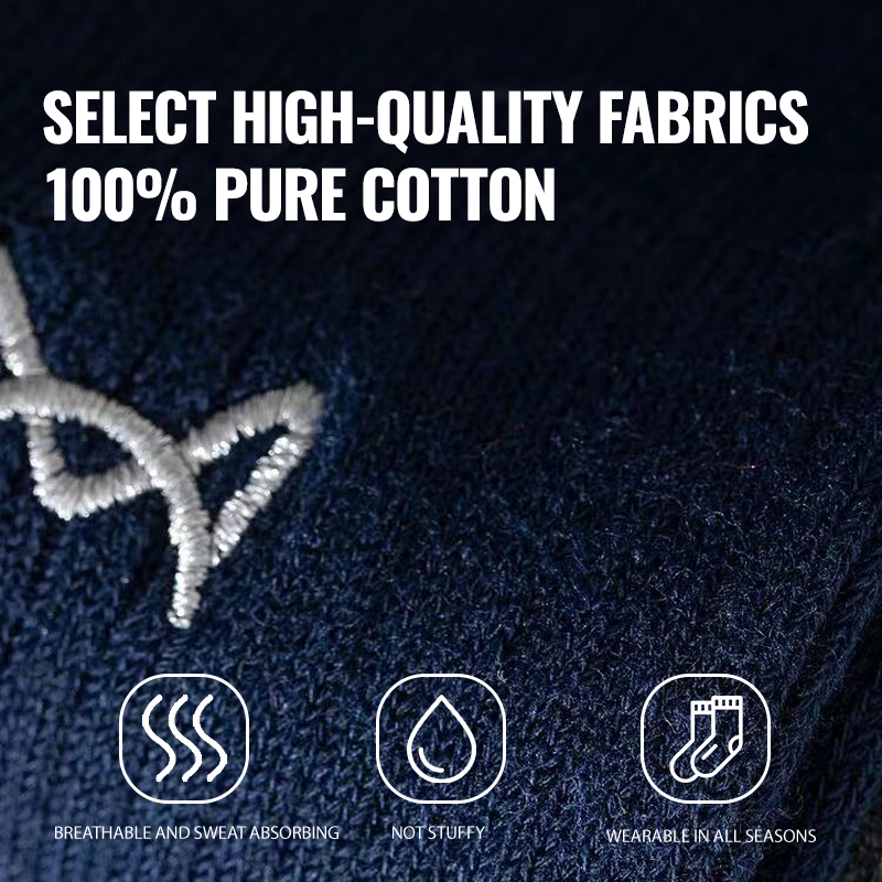 MiiOW 100% Pure Cotton Socks M - Dress Sock Men avaliação e preço