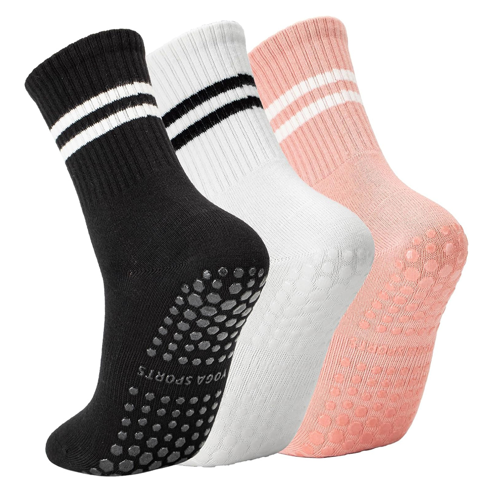 Yoga Pilates Socks with Grips  - Grip Sock Yoga avaliação e preço