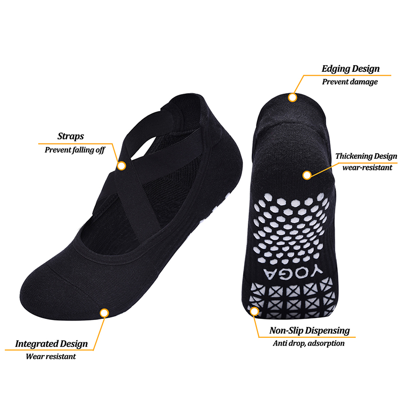 Women Non-Slip Yoga Socks Sili - Grip Sock Yoga avaliação e preço