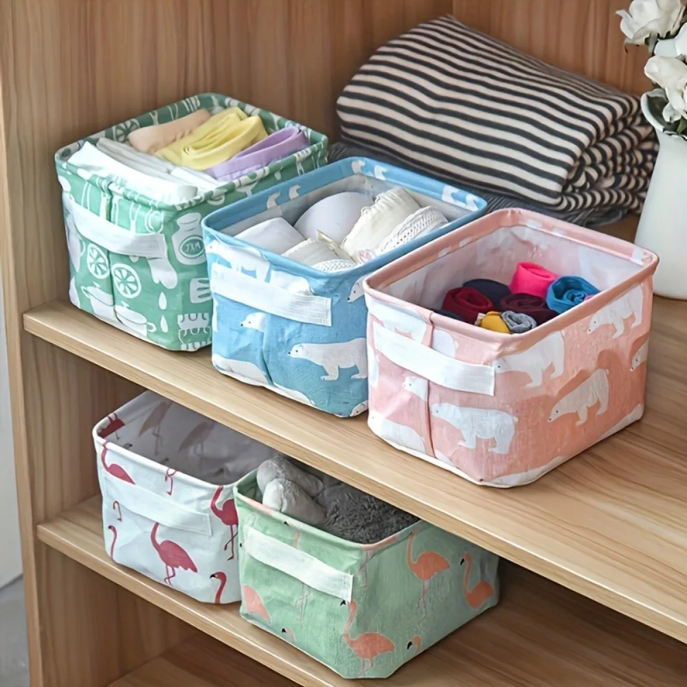 1pc Cotton Linen Fabric Waterp - Sock Organizer Tray avaliação e preço