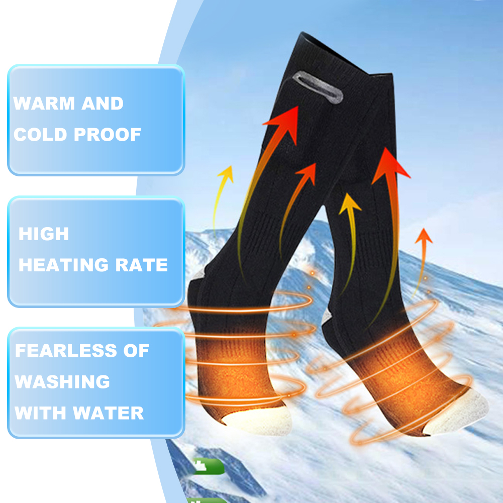 Heat Battery Electric Heated S - Thermal Sock Winter avaliação e preço
