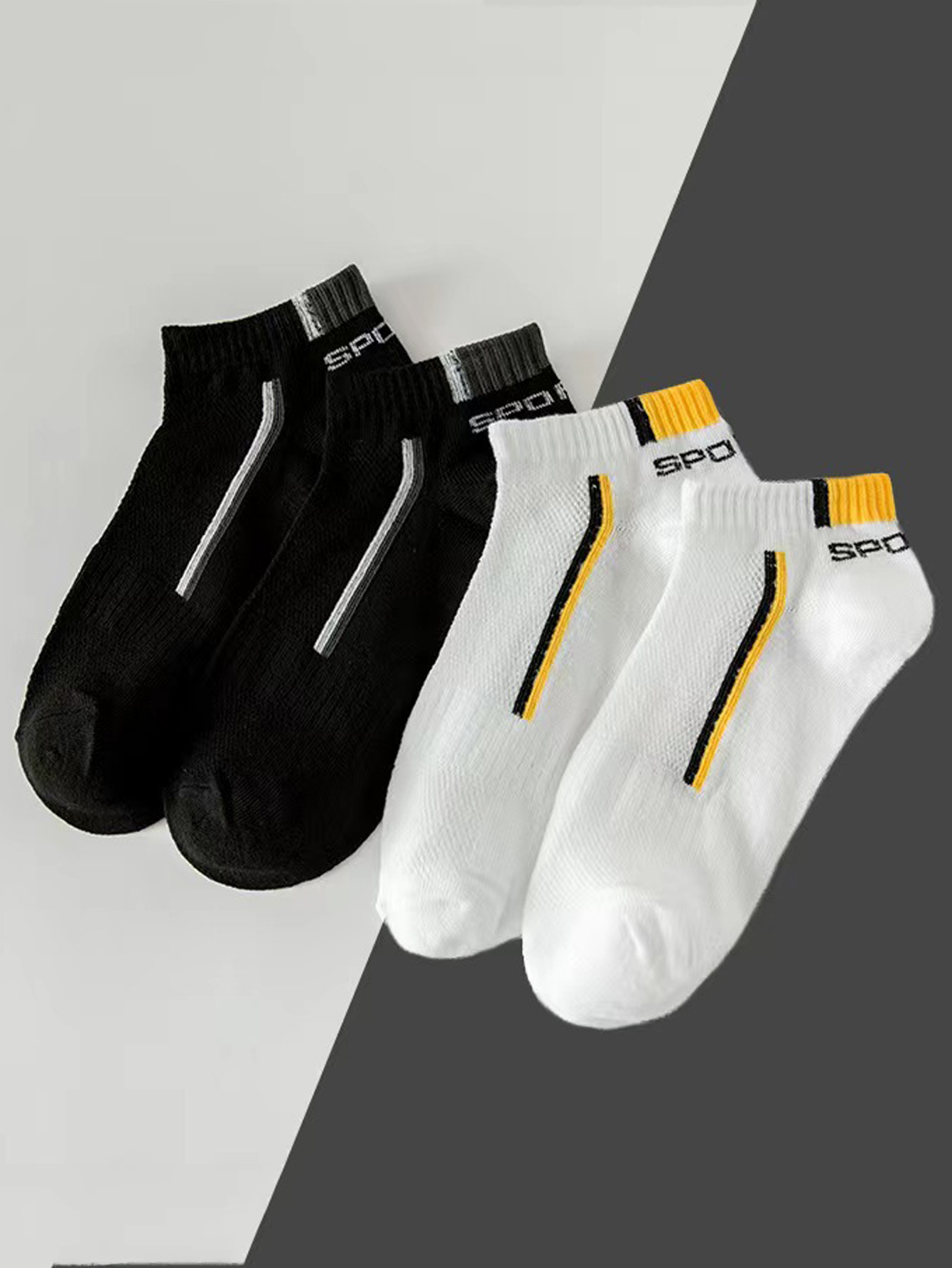 5/10/40Pair Men's Anti-Slip An - Ankle Sock Low Cut avaliação e preço