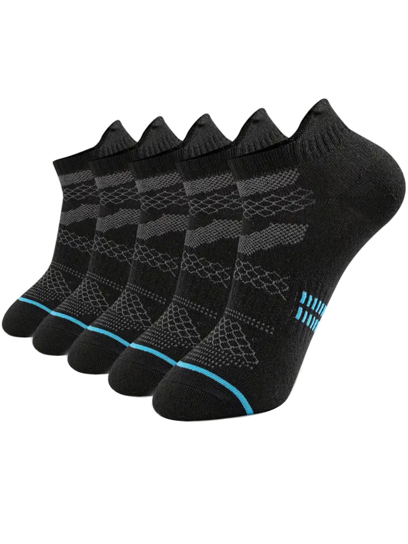 10Pairs Unisex Soft Low Cut No - No Show Sock Women avaliação e preço